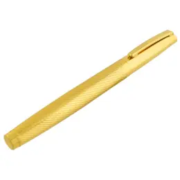 Golden Quill Roller Ball Pen Side